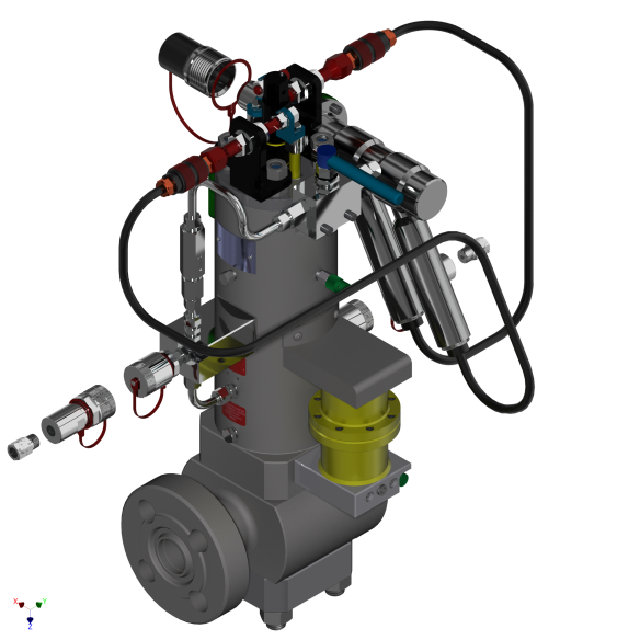 1.0in hydraulic with limit switches